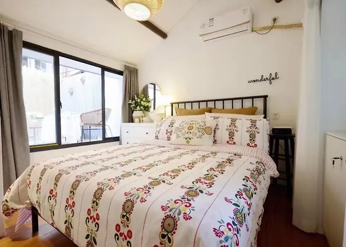 Shanghai Hills&Well-Time Scandi Loft With Terrace Near Line2 Jing\'An Temple